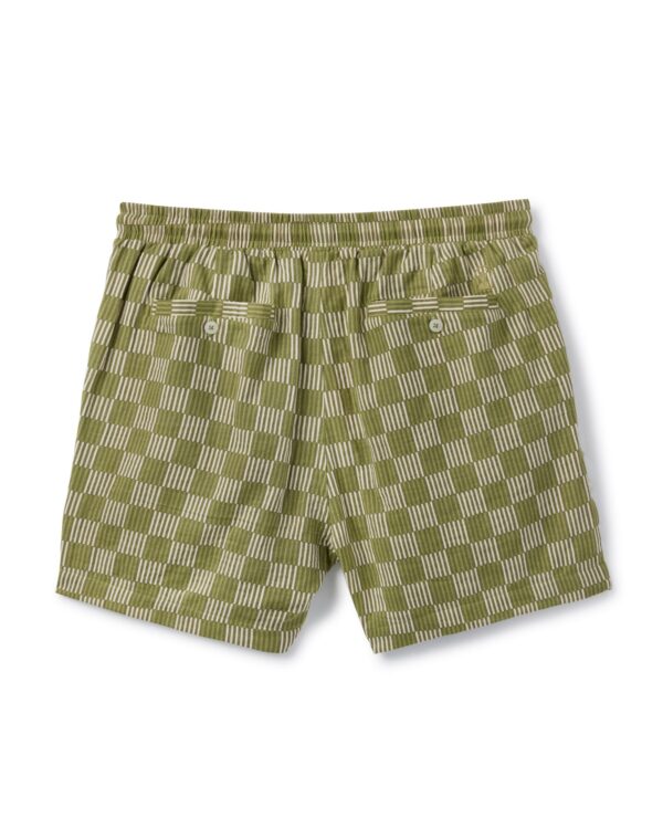 men green stripe short